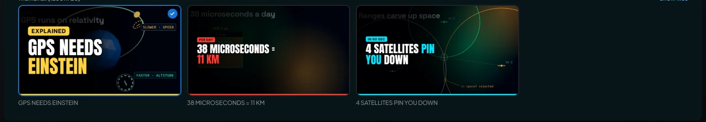 The three thumbnails